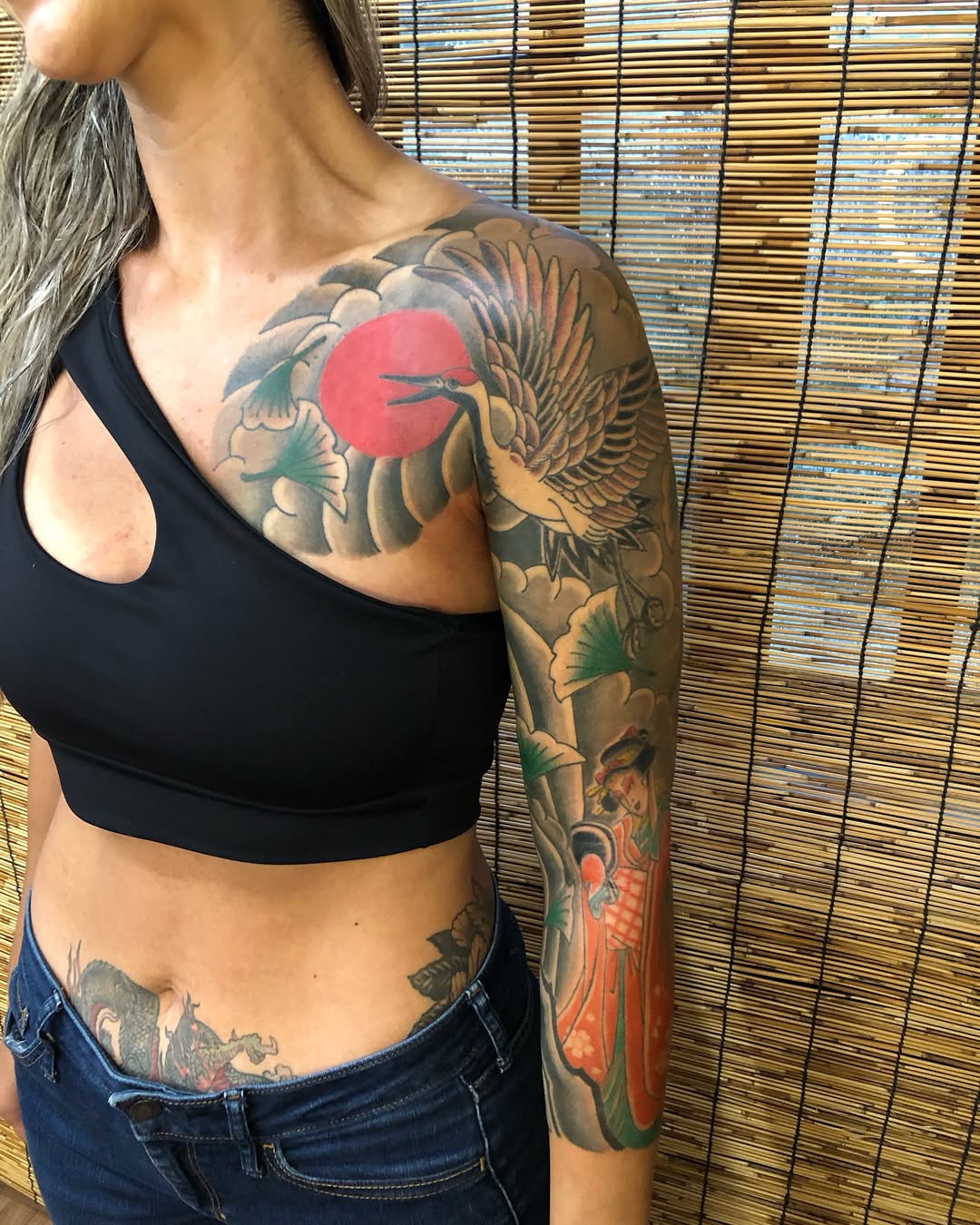Tatuagem japonesa irezumi — Helena Cinirla Curitiba