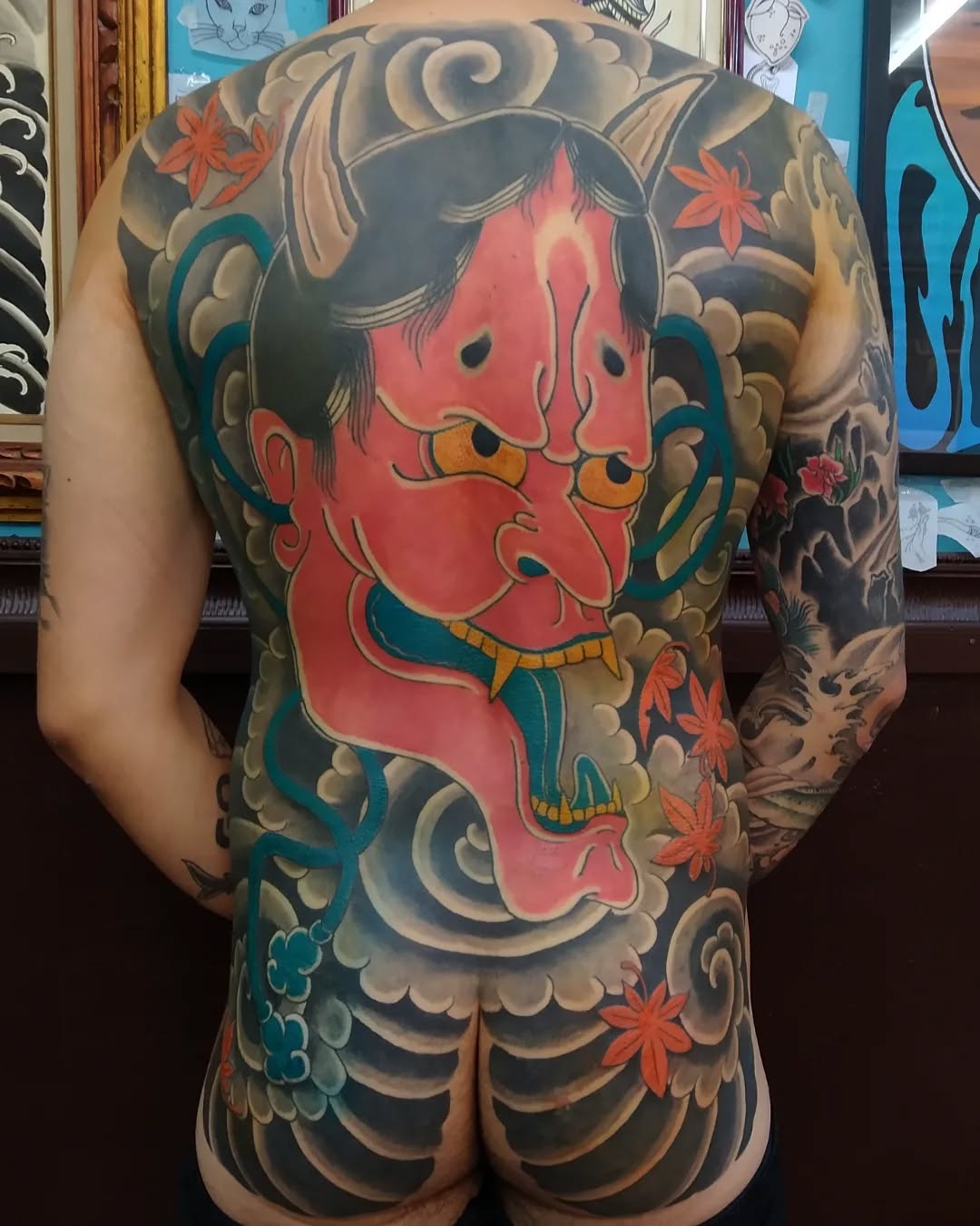 Tatuagem japonesa irezumi — Helena Cinirla Curitiba