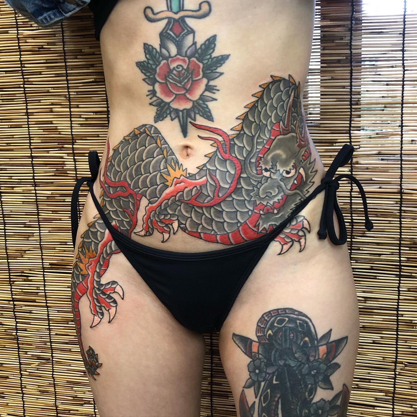 Tatuagem japonesa irezumi — Helena Cinirla Curitiba