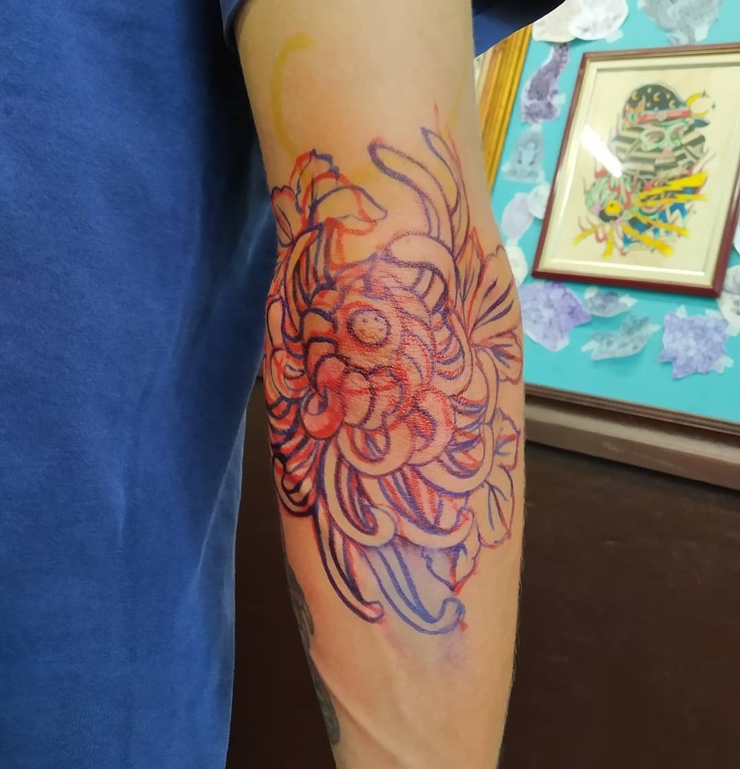 Tatuagem japonesa irezumi — Helena Cinirla Curitiba