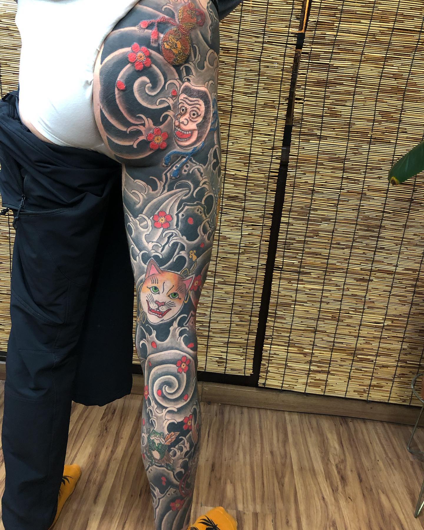Tatuagem japonesa irezumi — Helena Cinirla Curitiba