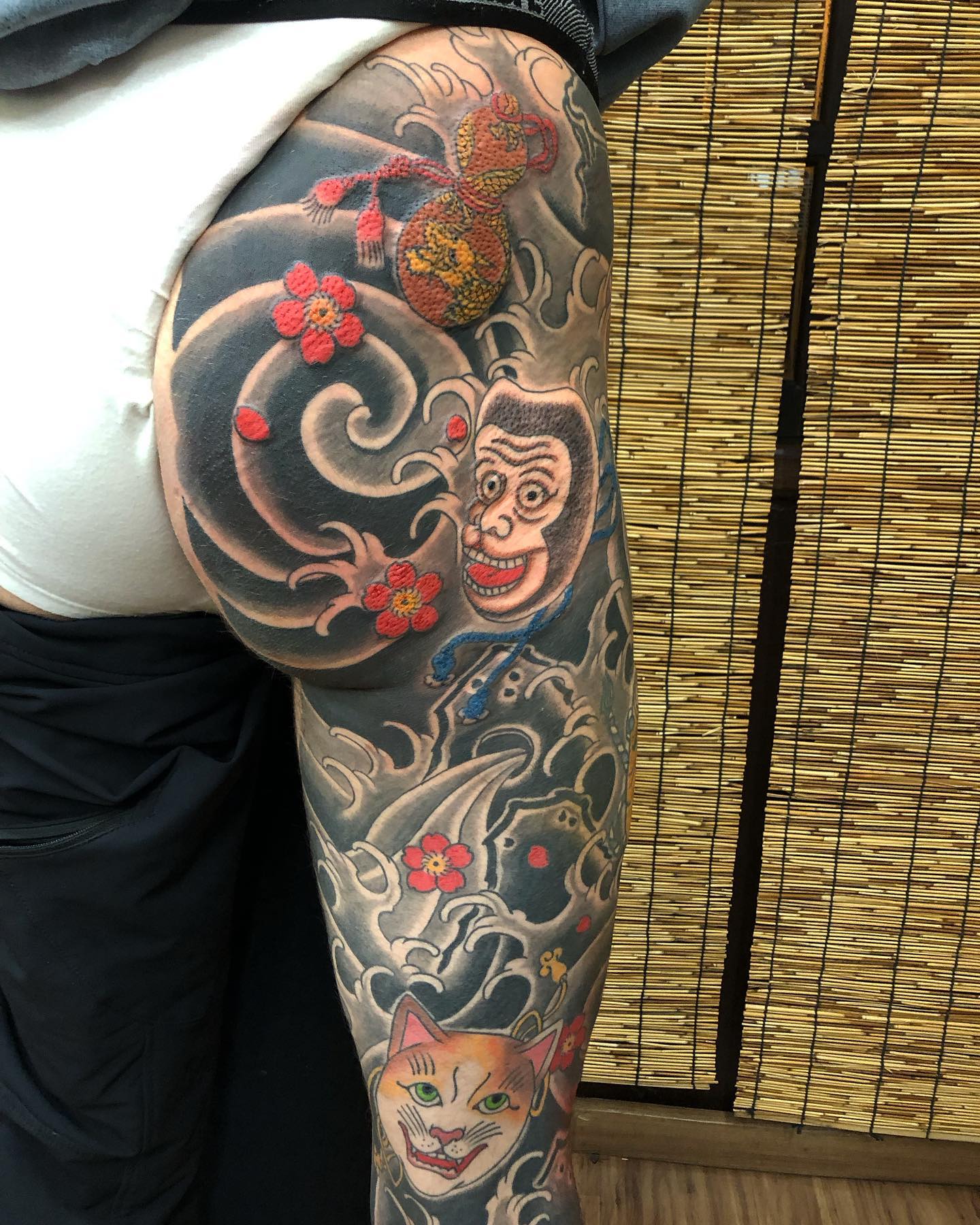 Tatuagem japonesa irezumi — Helena Cinirla Curitiba