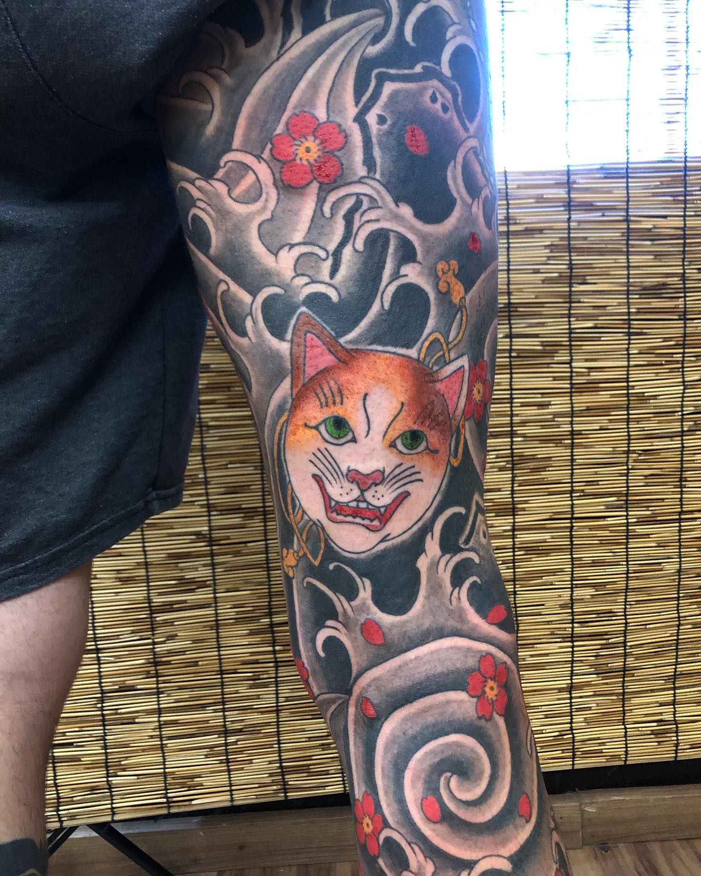 Tatuagem japonesa irezumi — Helena Cinirla Curitiba