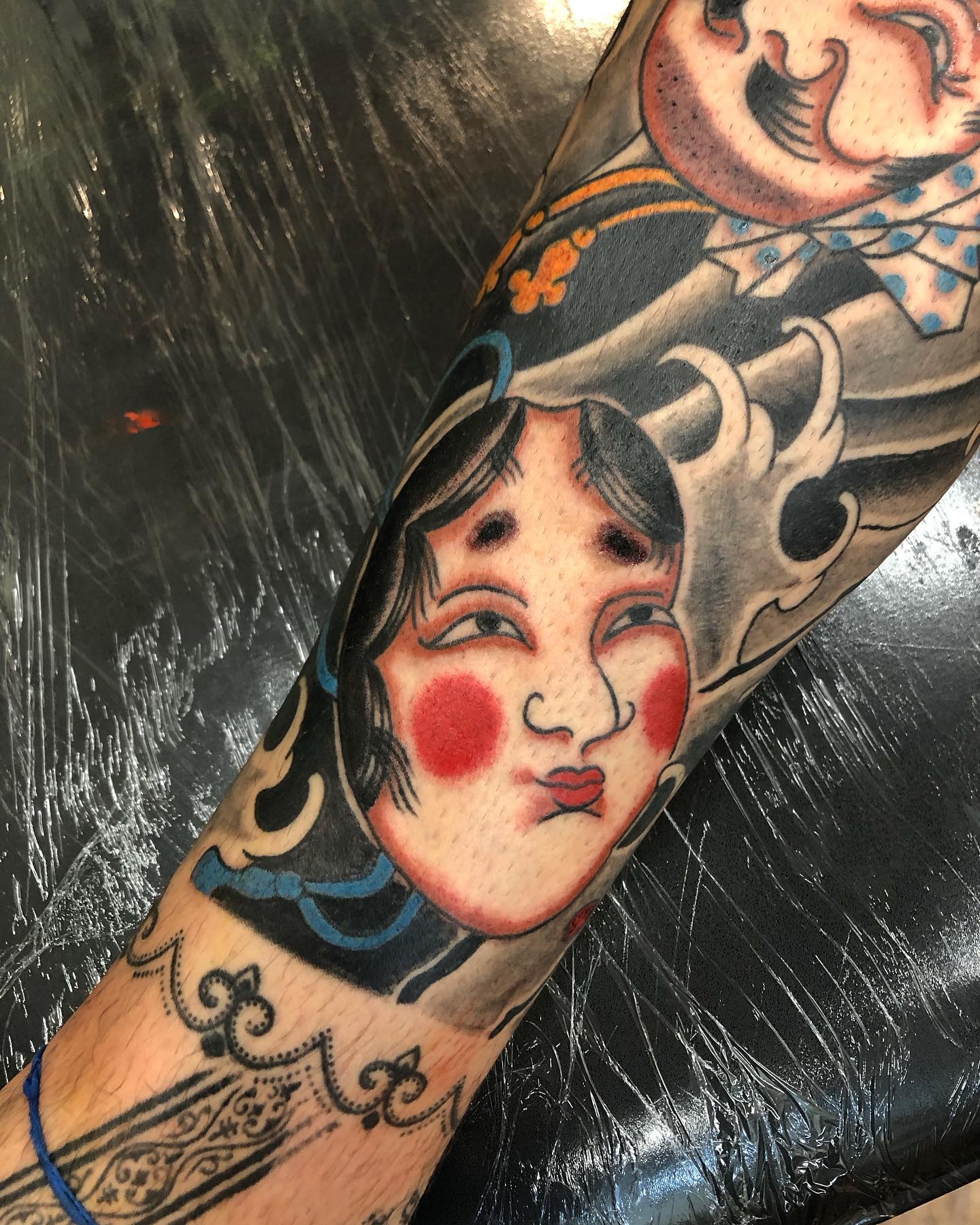 Tatuagem japonesa irezumi — Helena Cinirla Curitiba