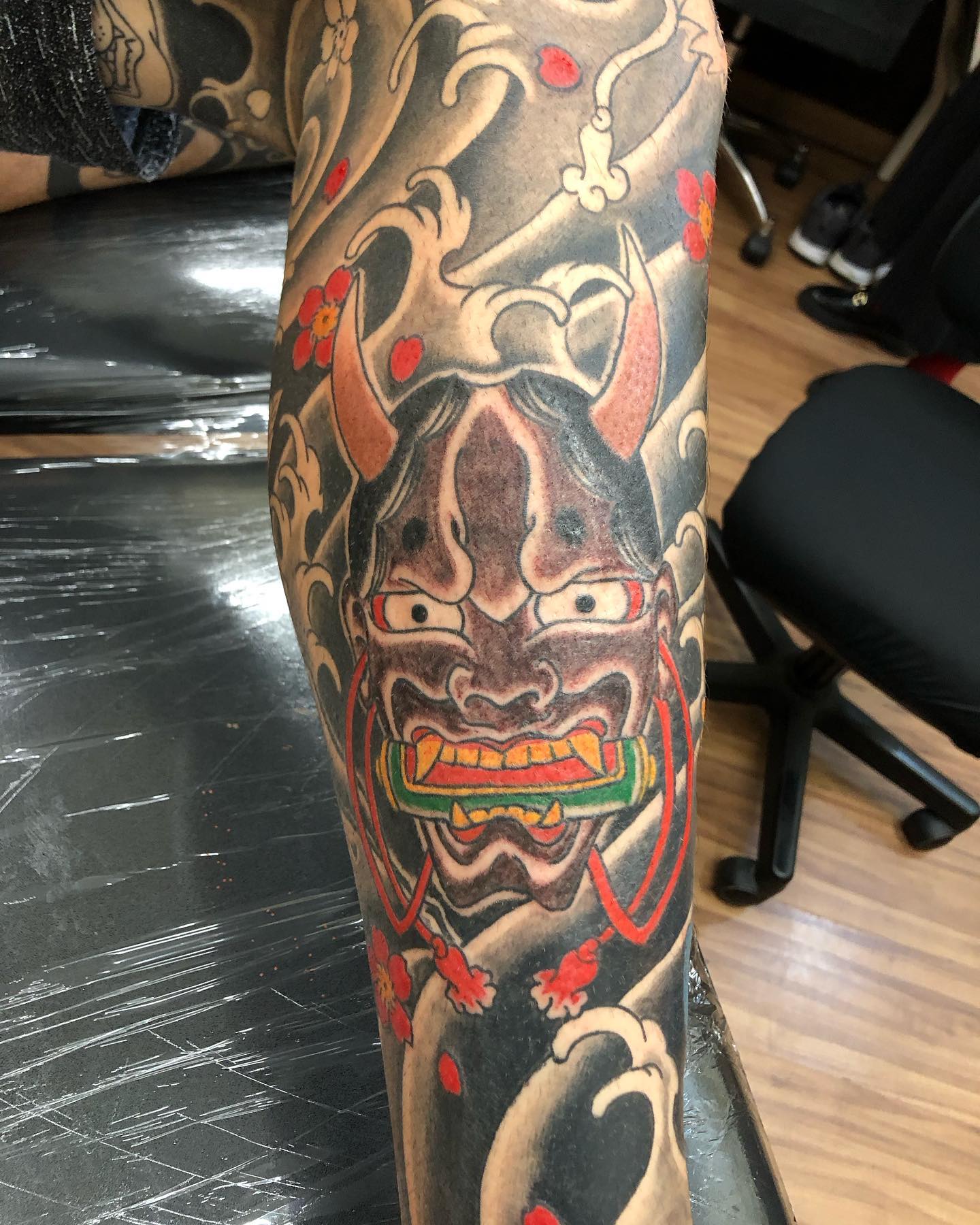 Tatuagem japonesa irezumi — Helena Cinirla Curitiba