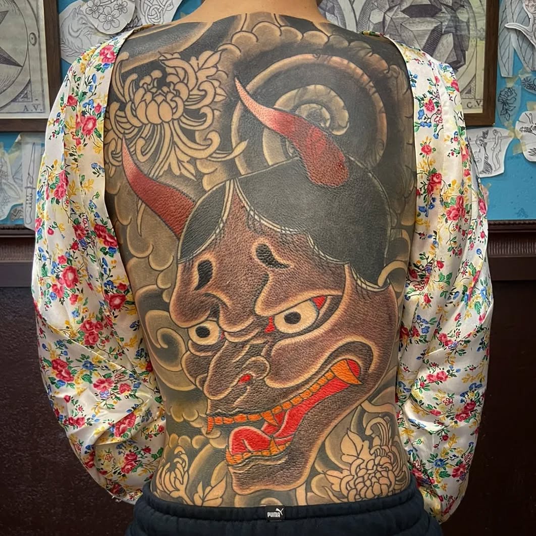 Tatuagem japonesa irezumi — Helena Cinirla Curitiba