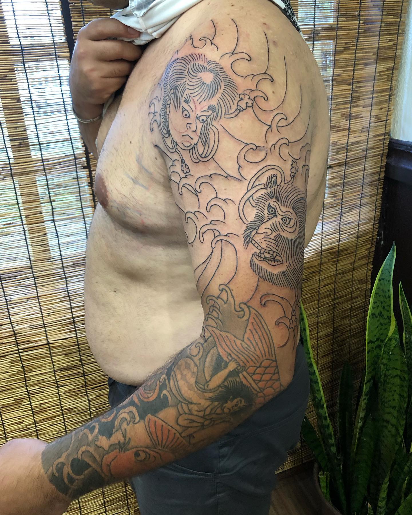 Tatuagem japonesa irezumi — Helena Cinirla Curitiba
