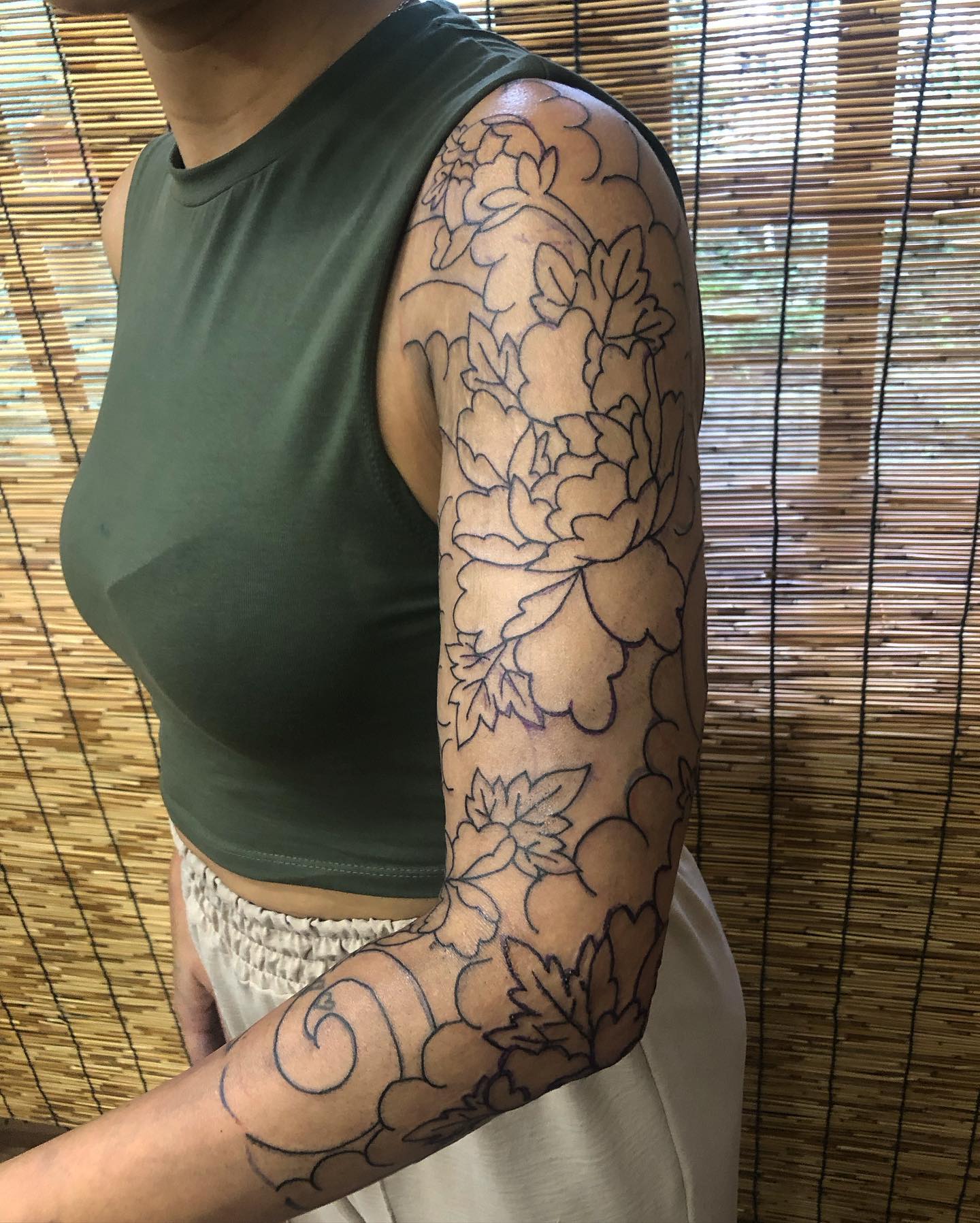 Tatuagem japonesa irezumi — Helena Cinirla Curitiba