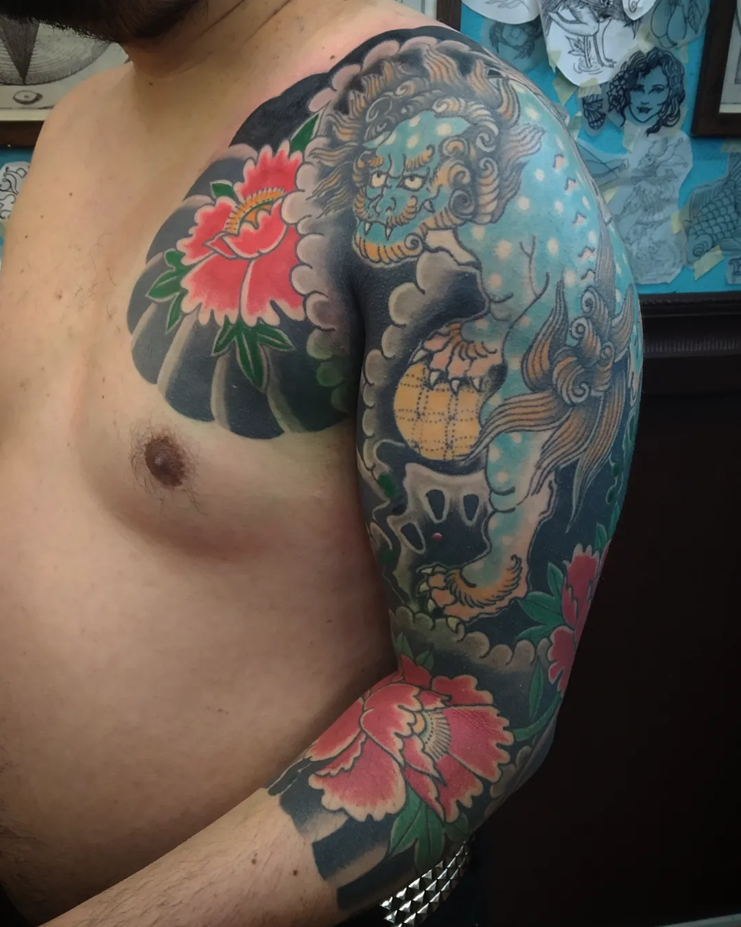 Tatuagem japonesa irezumi — Helena Cinirla Curitiba