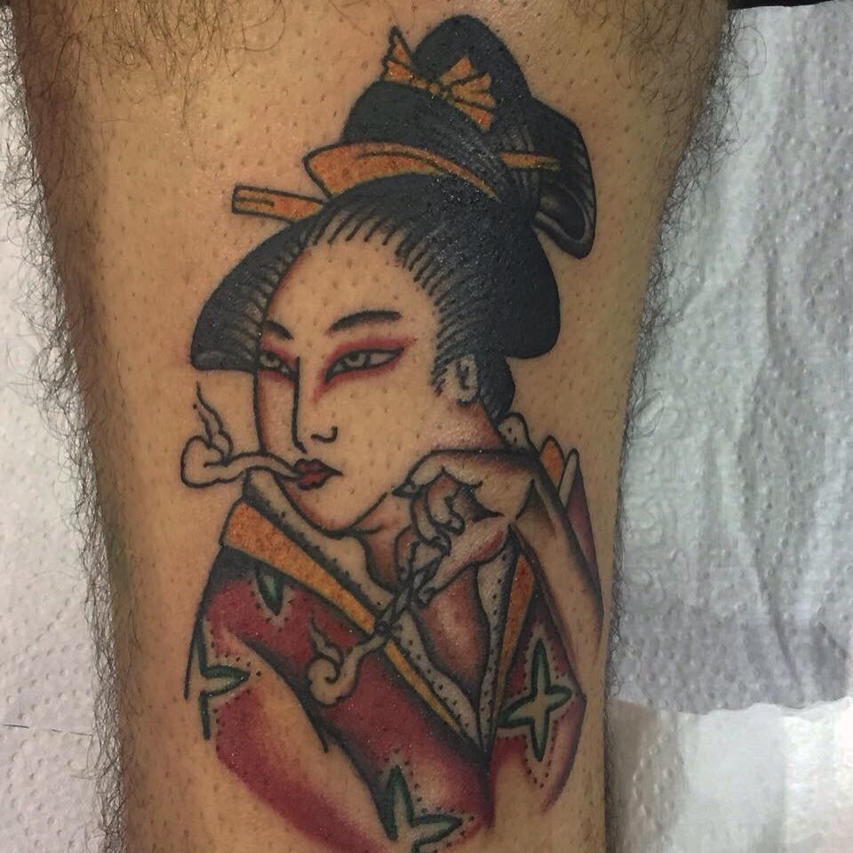 Tatuagem japonesa irezumi — Helena Cinirla Curitiba