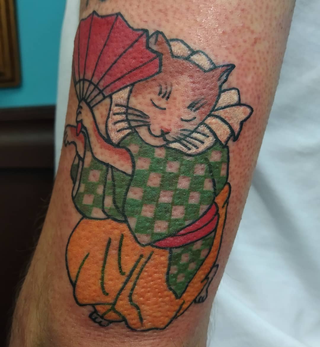 Tatuagem japonesa irezumi — Helena Cinirla Curitiba