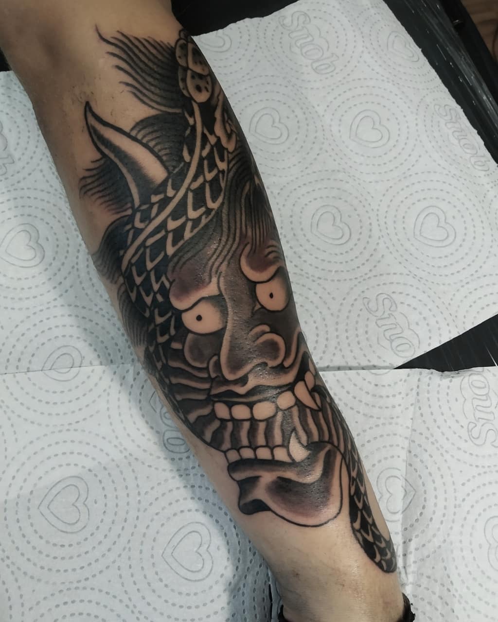 Tatuagem japonesa irezumi — Helena Cinirla Curitiba