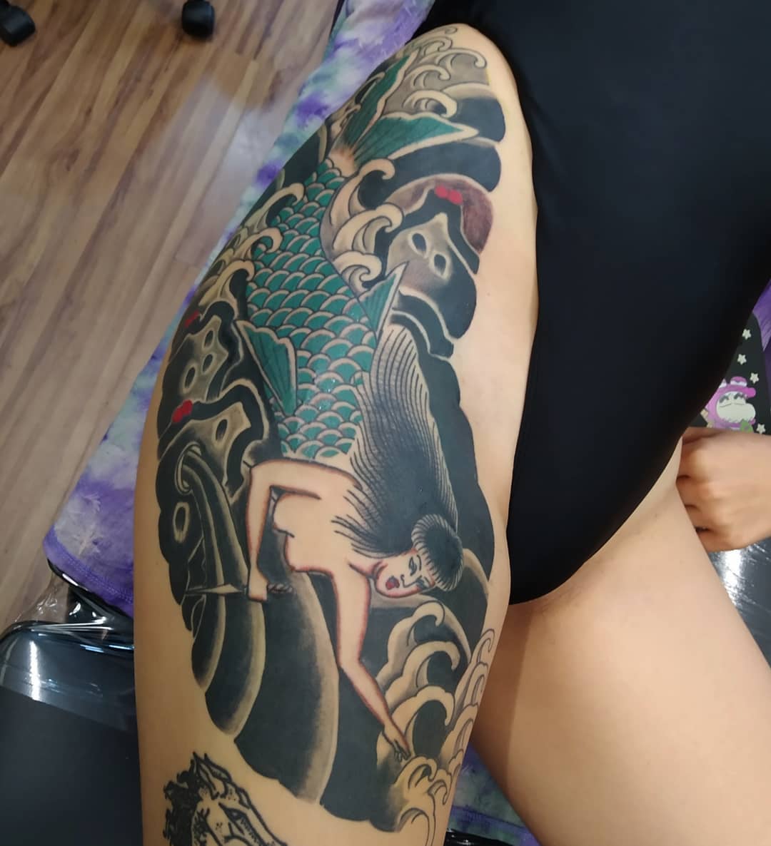 Tatuagem japonesa irezumi — Helena Cinirla Curitiba