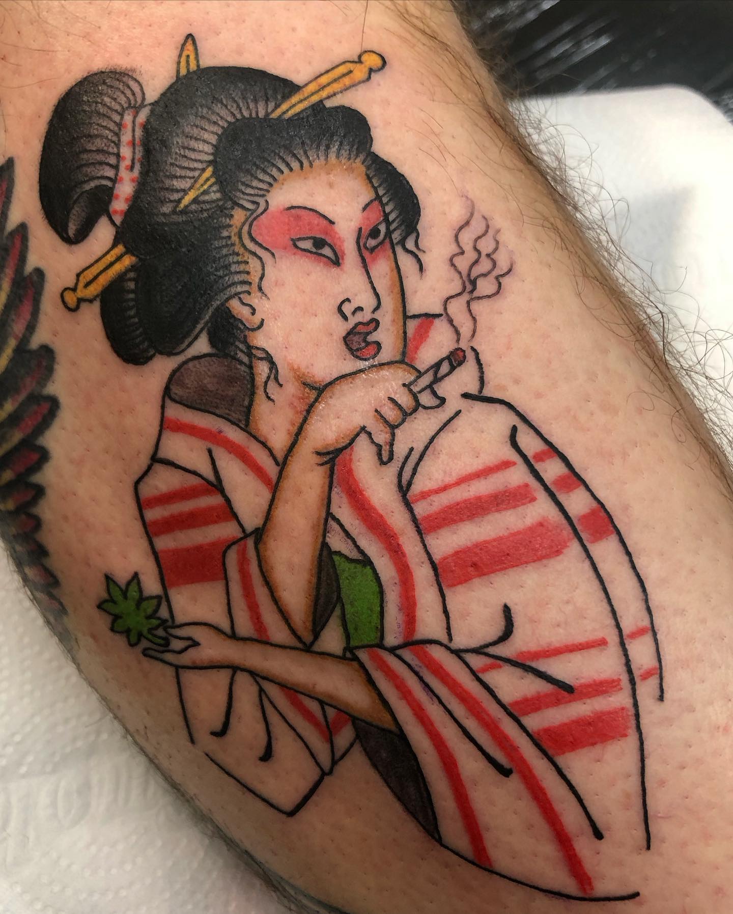 Tatuagem japonesa irezumi — Helena Cinirla Curitiba