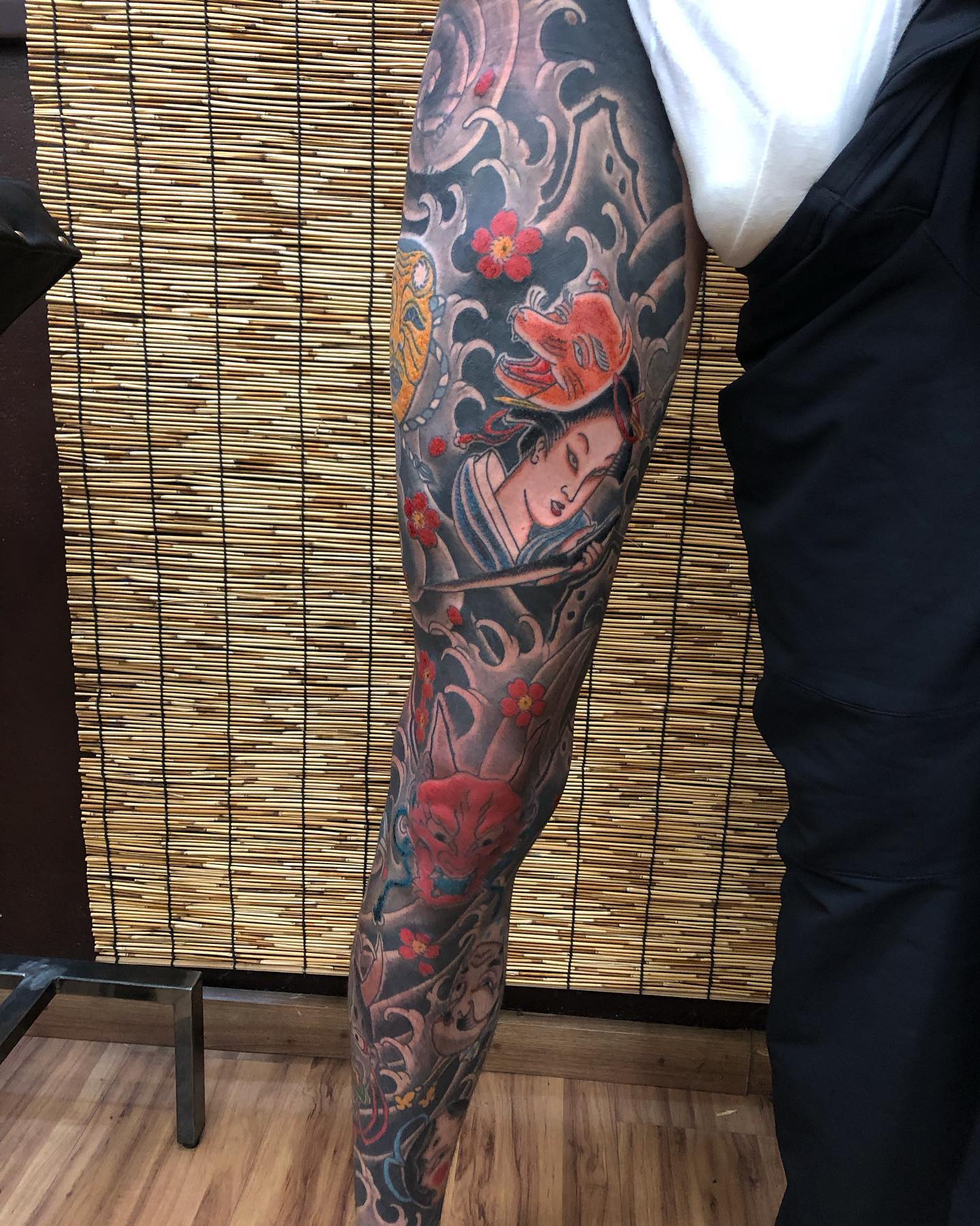 Tatuagem japonesa irezumi — Helena Cinirla Curitiba