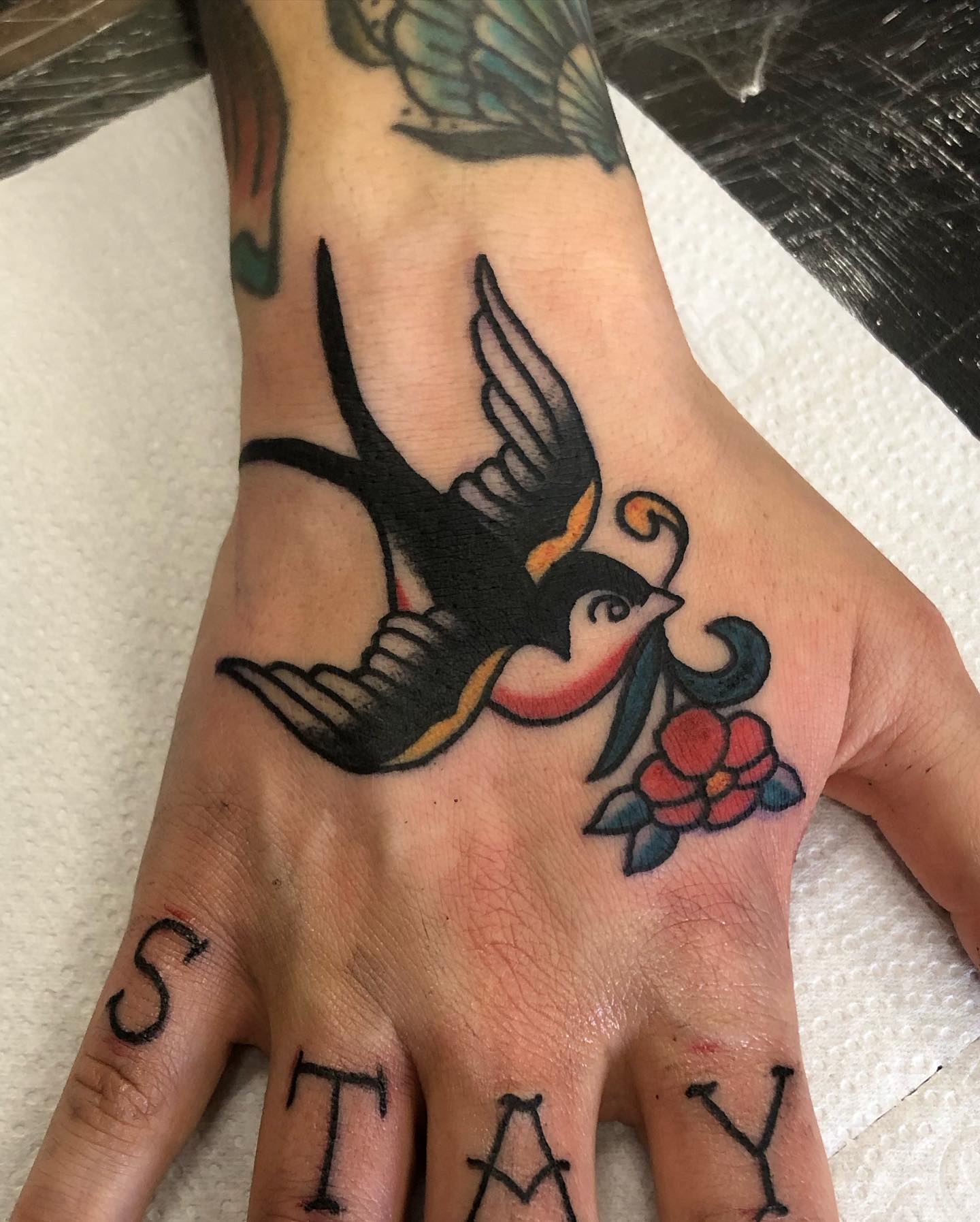 Tatuagem tradicional — Helena Cinirla Curitiba