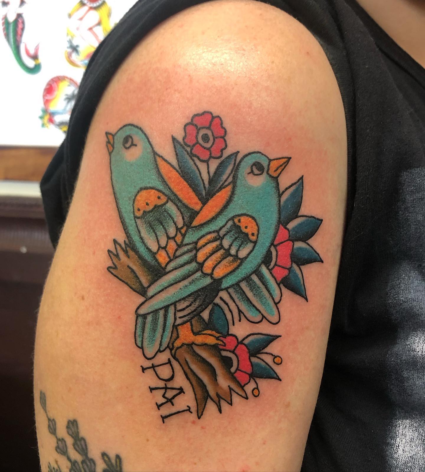 Tatuagem tradicional — Helena Cinirla Curitiba