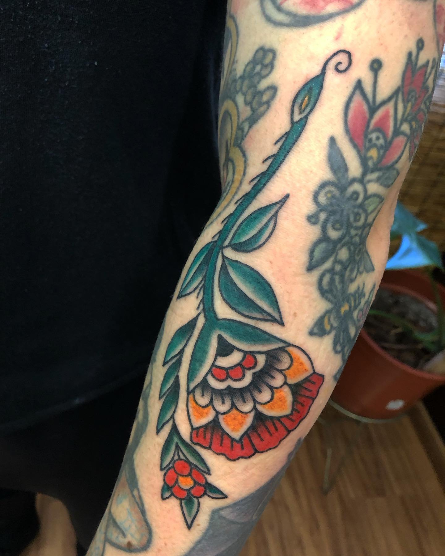 Tatuagem tradicional 2023 Helena Cinirla